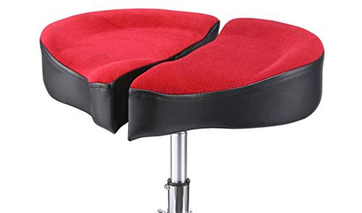 Ahead Red Spinal-G 4-leg Drum Throne with Saddle Seat (ASPG-R)