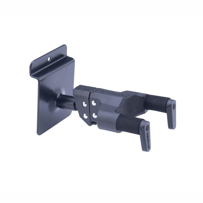 Hercules USP10SB Auto Grip System (AGS) Ukulele Hanger, Slat Wall Mount