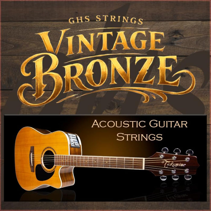 GHS VNL 12 - 54 Light Vintage Bronze Acoustic String Set