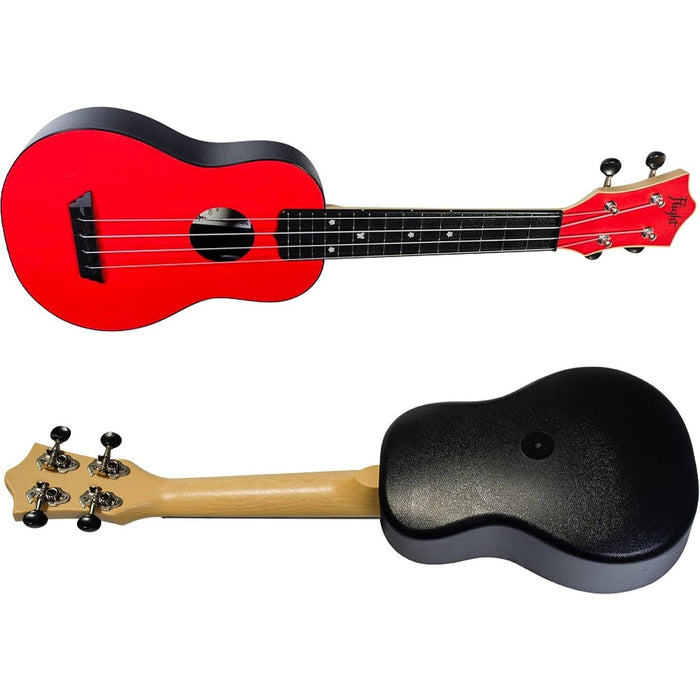 Flight Ukuleles Red Travel Soprano Ukulele (TUS35)