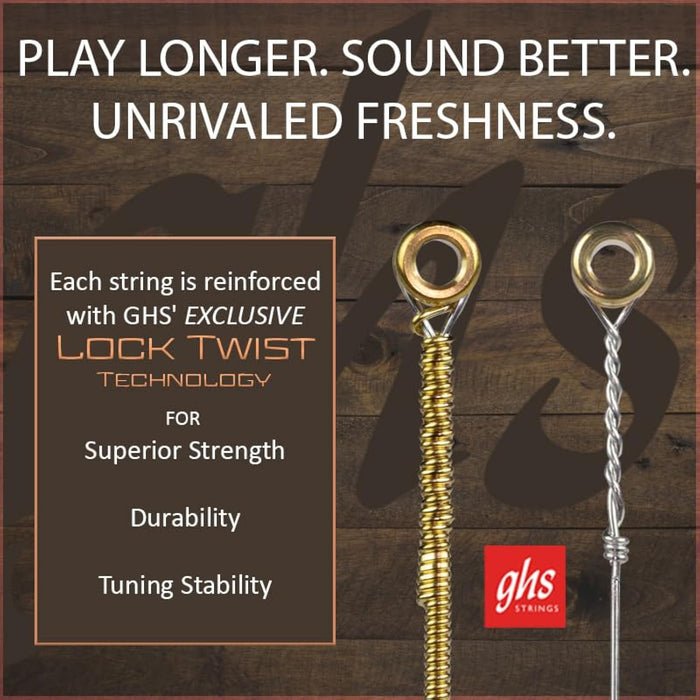 GHS VNL 12 - 54 Light Vintage Bronze Acoustic String Set