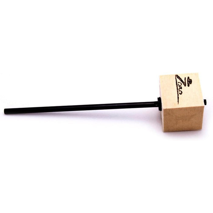 Danmar Bass Drum Beater - Square Felt with Black Shaft (206S)