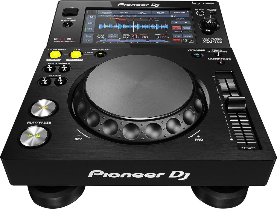 Pioneer DJ Digital Multi Media Player, 8.10 x 12.80 x 16.30 (XDJ-700)