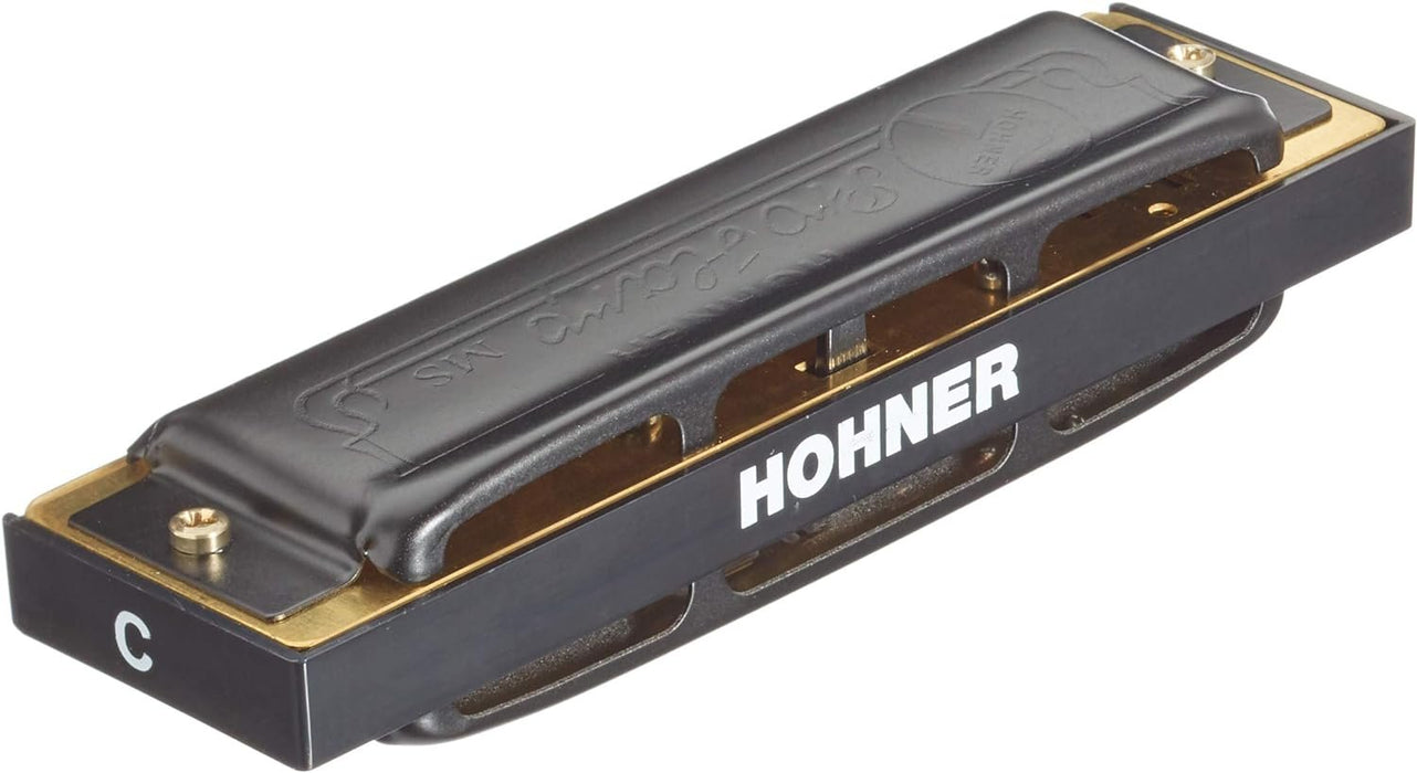 Hohner HH562C Pro Harp Harmonica in C, Black