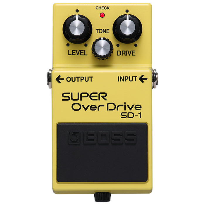 BOSS SD-1 SUPER Overdrive | Compact Overdrive Pedal | Genre-Defining Sound & Feel | Unique Clipping Circuitry Produces Tube-Like Characteristics | Dynamic Tone Options | Easy-To-Use Controls