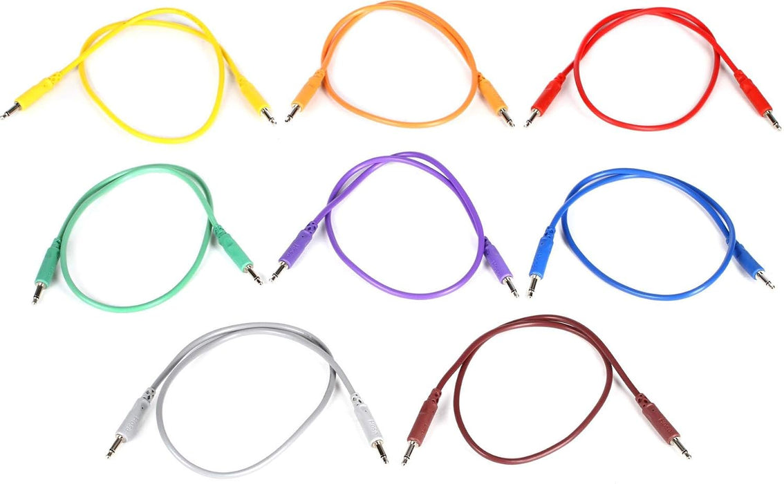 HOSA CMM-845 3.5 mm TS to 3.5 mm TS Unbalanced Patch Cables, 1.5 Feet