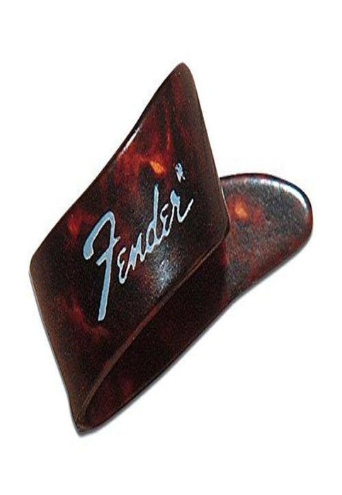 Fender Medium Thumb Picks, Tortoiseshell Color, Pack of 3 (Model 1981002303)