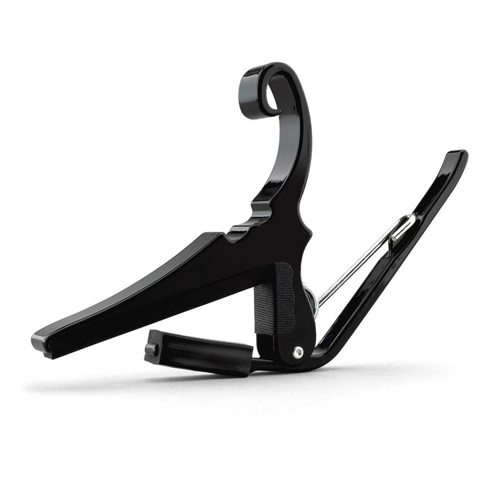 Kyser Quick-Change Capo for classical/flamenco guitars, Black, KGCB