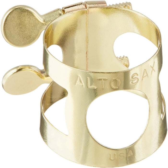 Yamaha Alto Saxophone Ligature - Lacquered Brass (YAC-1607)