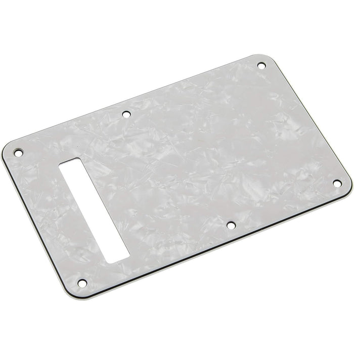 Fender Modern Backplate, Stratocaster - White Moto