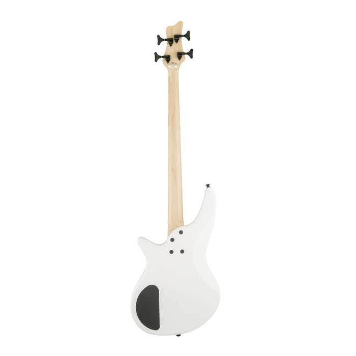 Jackson JS Series Spectra JS2 4-String Electric Bass Guitar, Snow White, Laurel Fingerboard