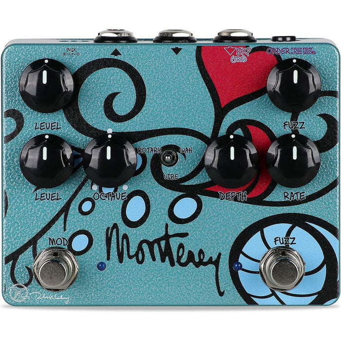 Keeley Monterey Fuzz Vibe rotary autowah pedal