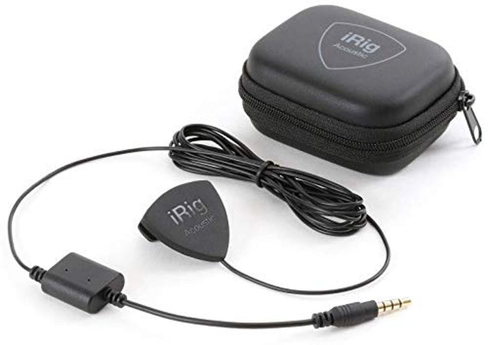 IK Multimedia iRig Acoustic Guitar Microphone/Interface for iOS and Mac