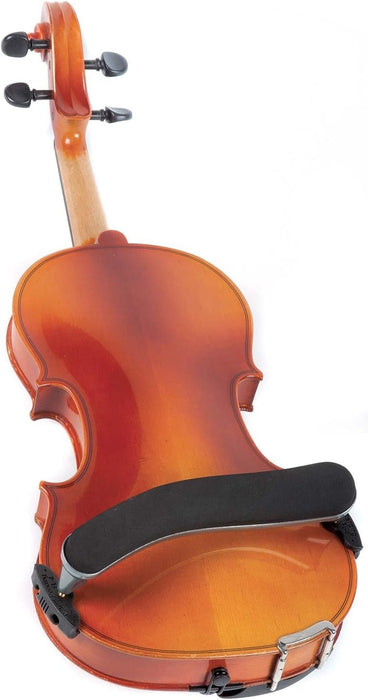 Everest Spring Collection Silver 4/4-3/4 Shoulder Rest Viola - 14" Adjustable to 13"