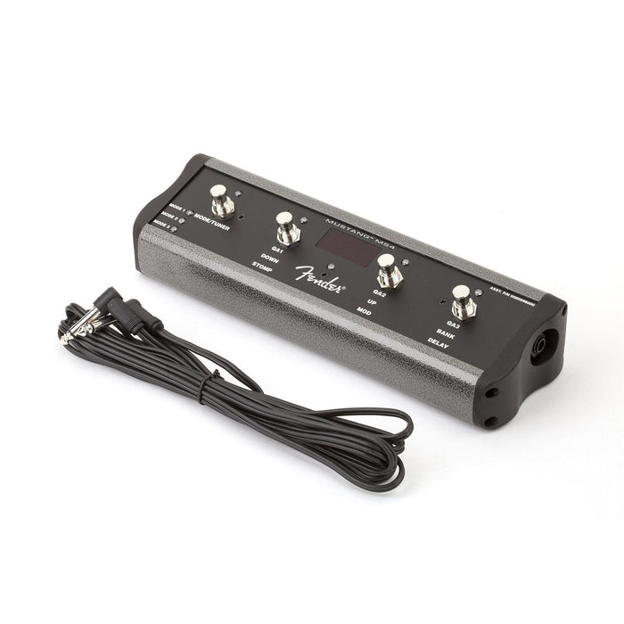 Fender 4-Button Footswitch - Mustang Series Amplifiers Black (008-099-6000)