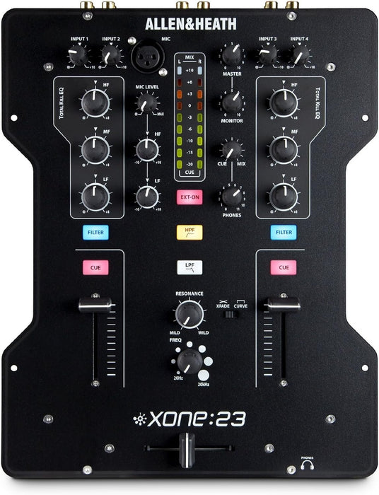 Allen & Heath 2-Plus-2 Channel DJ Mixer (XONE:23)