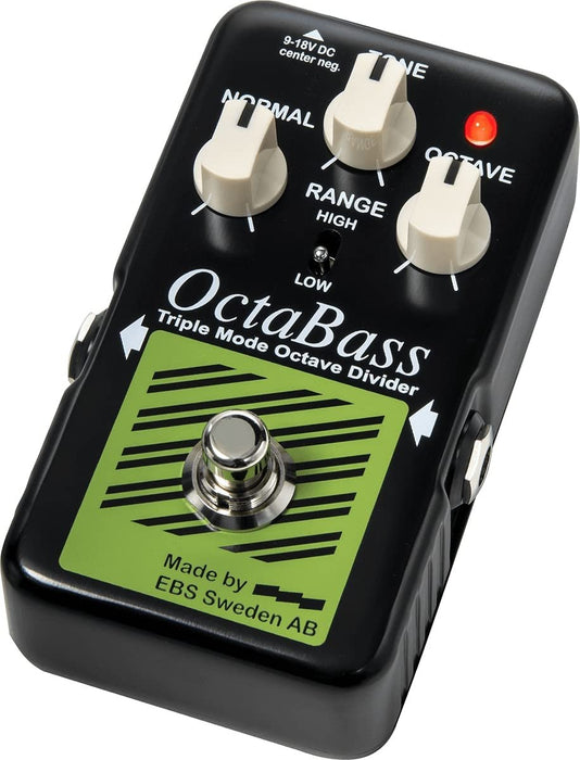 EBS OctaBass Blue Label Analog Octave Pedal (OC-BL)