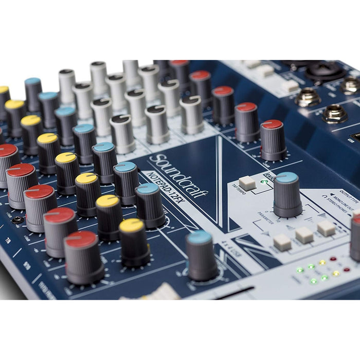 Soundcraft Notepad 12 FX Soundcraft Small-Format Analog Mixing Console with Usb I/O and Lexicon Effects