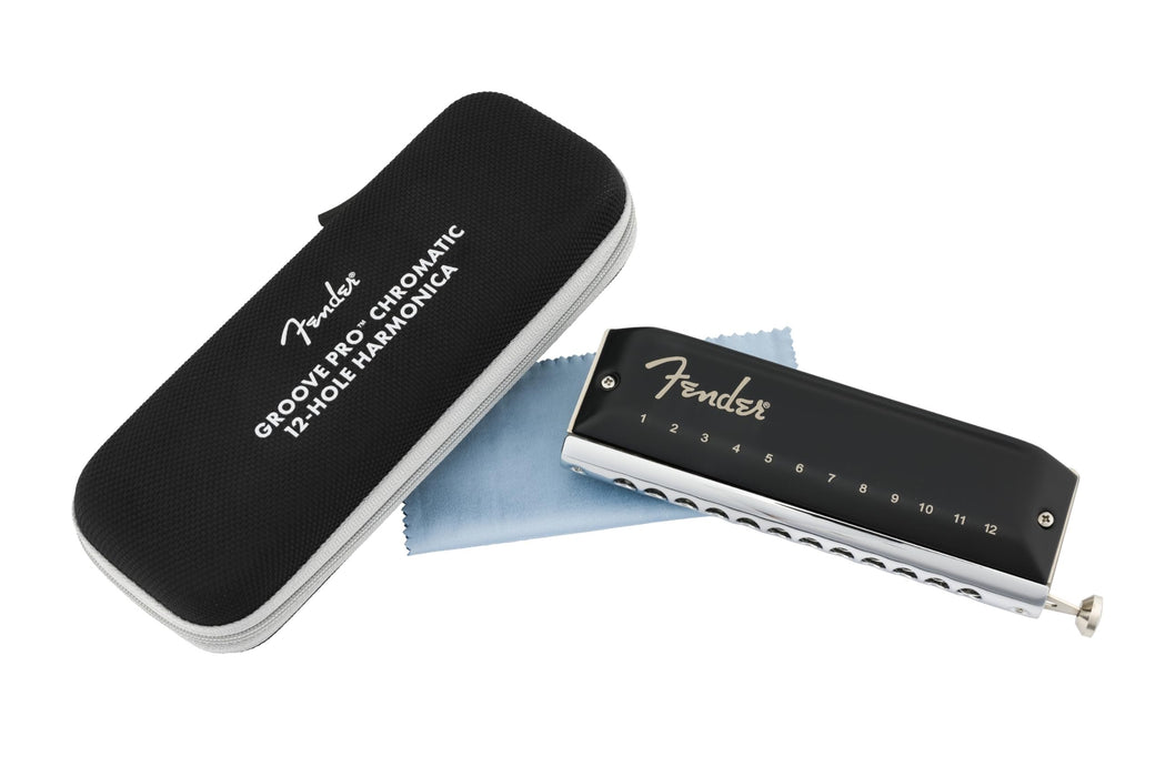 Fender Groove Pro Chromatic 12-Hole Harmonica, Key of C