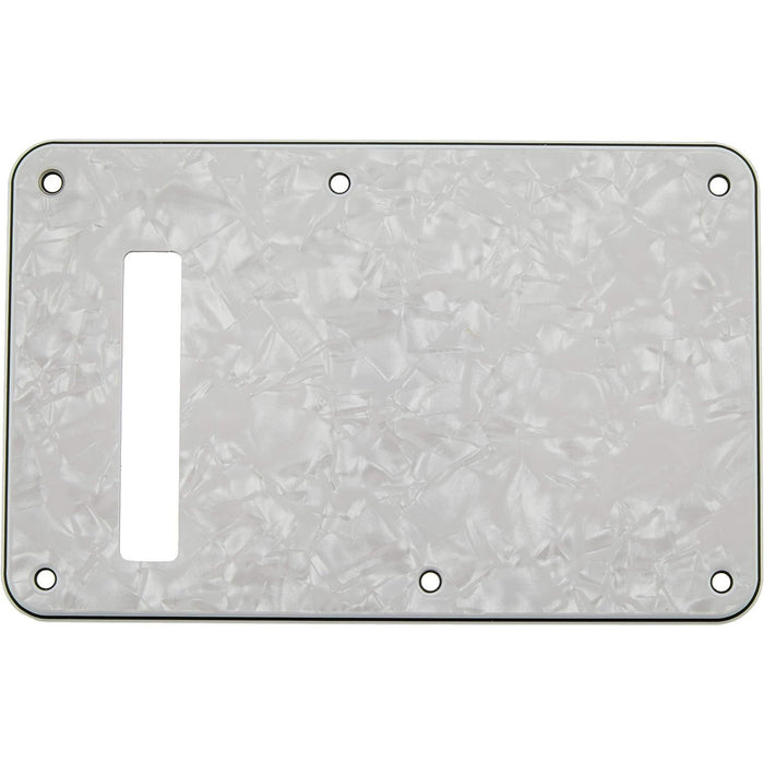 Fender Modern Backplate, Stratocaster - White Moto