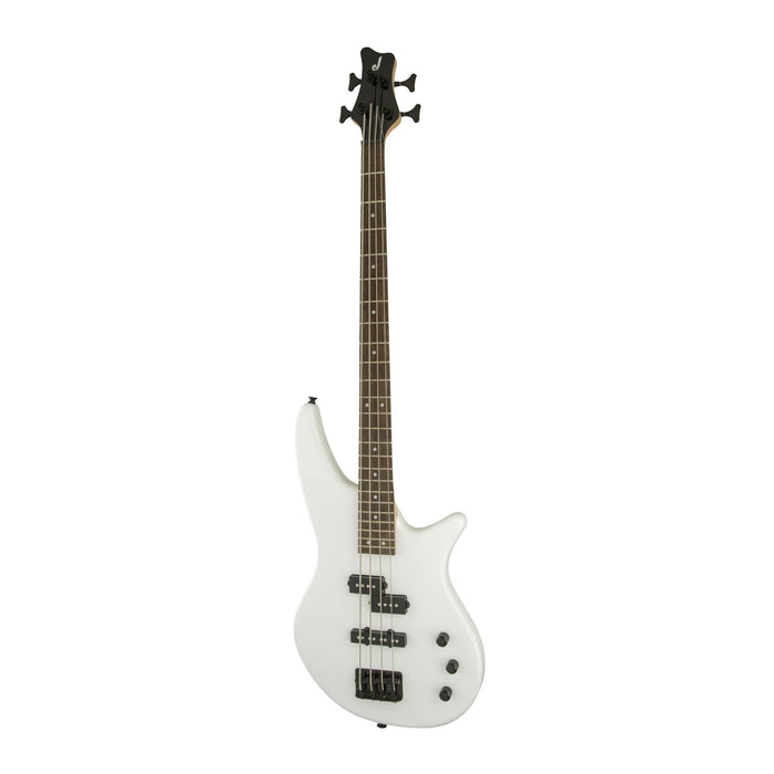 Jackson JS Series Spectra JS2 4-String Electric Bass Guitar, Snow White, Laurel Fingerboard