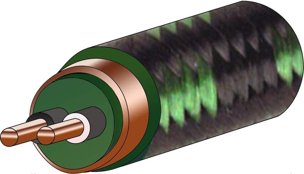 Evidence Audio 15ft/4.5m Lyric HG Cable with Straight to Straight 1/4 inch Phone Plugs