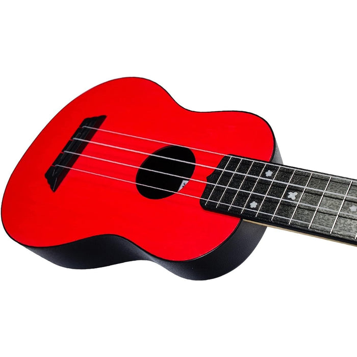 Flight Ukuleles Red Travel Soprano Ukulele (TUS35)