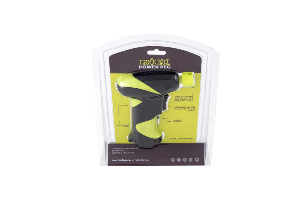 Ernie Ball Power Peg Pro P04118 USB-C Rechargeable String Winder