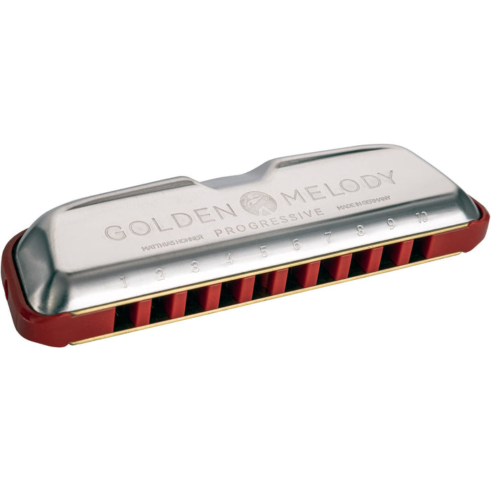 Hohner Golden Melody Progressive Harmonica - Key of C (M54401X)