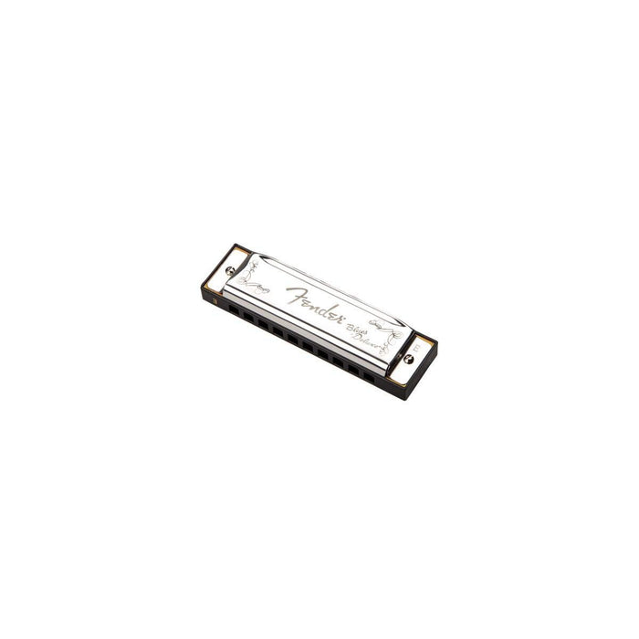 Fender Blues Deluxe Harmonica, Key of E, 10 Holes, Nickel Chrome, Includes Case