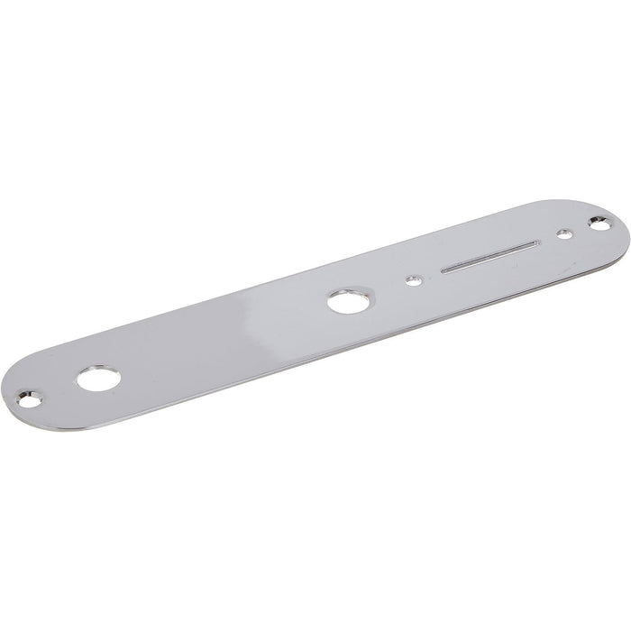 Fender Chrome Guitar Telecaster Control Plate 2-Hole (099-2058-000)