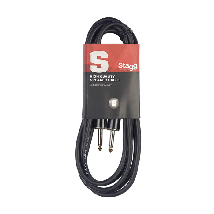 Stagg 1.5m S Series Jack to Jack Speaker Cable (‎SSP1,5PP15)