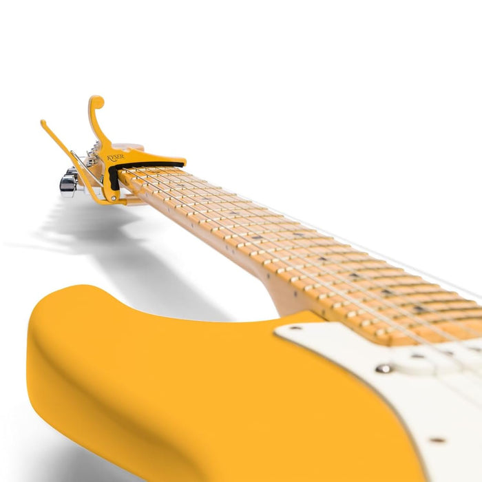 Fender x Kyser Quick-Change Electric Guitar Capo (Butterscotch Blonde)
