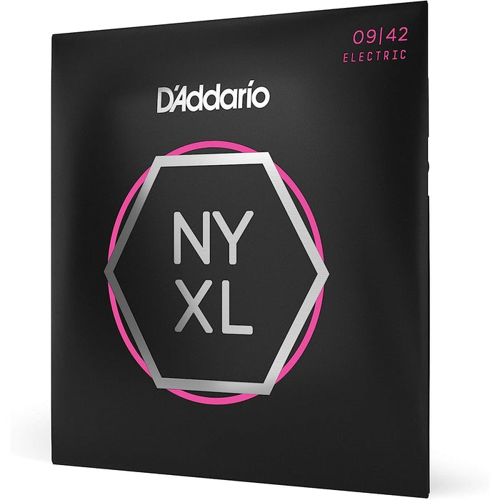 D'Addario NYXL Nickel Wound Electric Guitar Strings 9-42 (NYXL0942)