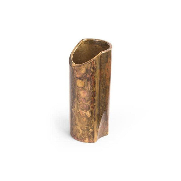 Rock Slide Aged Brass Guitar Slide, Small