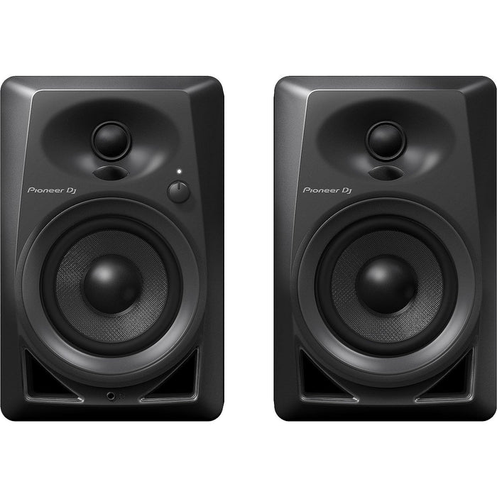 Pioneer DJ Black 4" Two-Way Active Studio Monitors (DM-40)