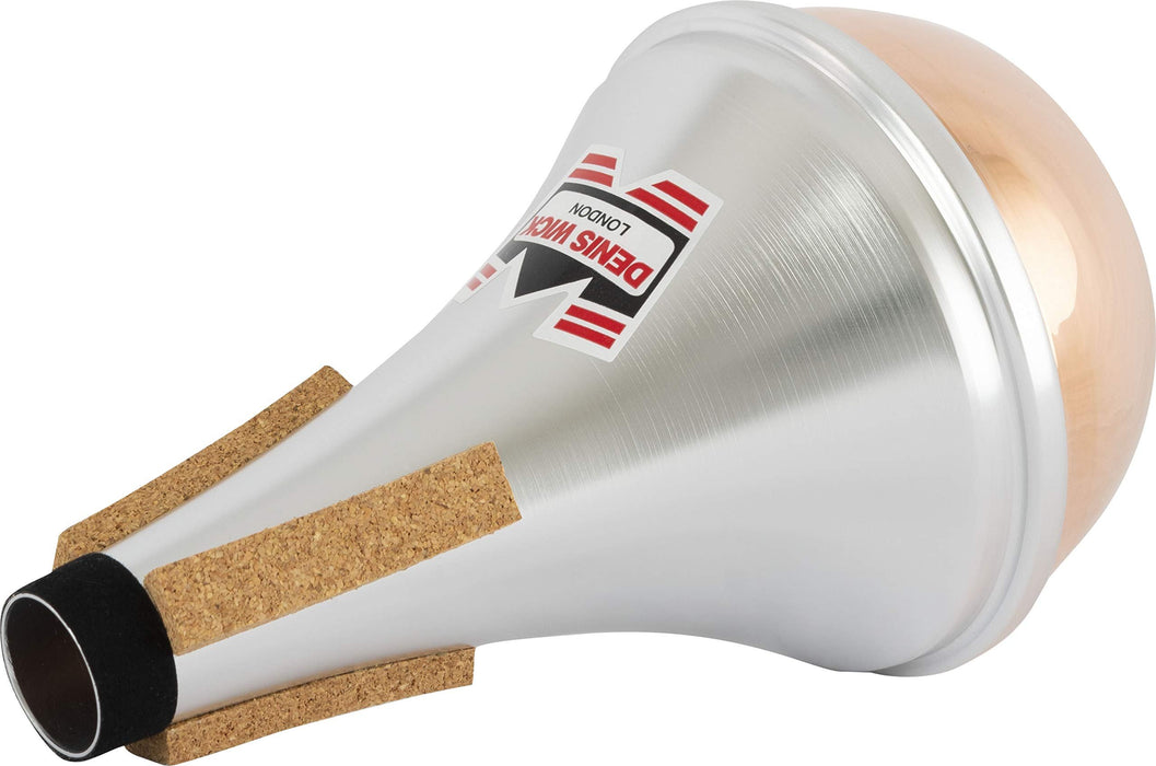 Denis Wick 5504C Straight Mute for Bb Cornet or Trumpet, Aluminium with Copper Bottom