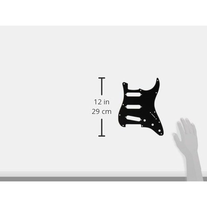 Fender Black 3-ply, 11-hole Modern-style Stratocaster Pickguard (099-1359-000)