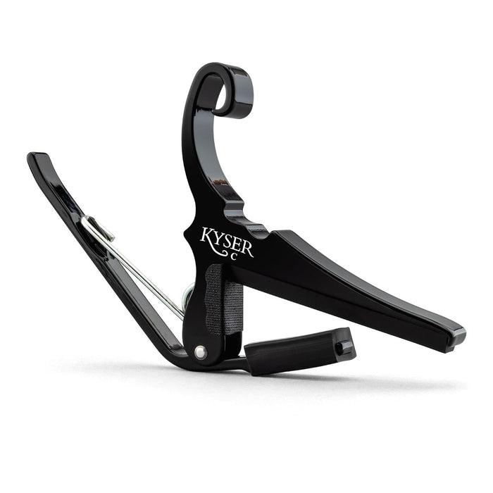 Kyser Quick-Change Capo for classical/flamenco guitars, Black, KGCB