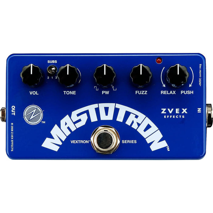 ZVEX Mastotron Vextron Series Silicon Fuzz Guitar Pedal