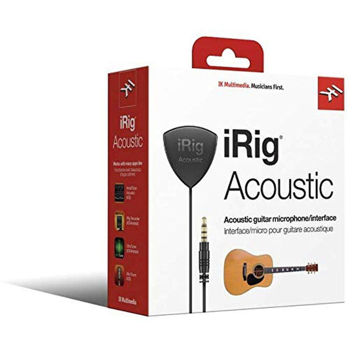 IK Multimedia iRig Acoustic Guitar Microphone/Interface for iOS and Mac