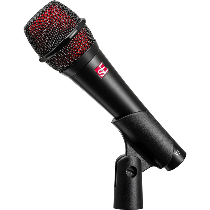 SE ELECTRONICS V7 Supercardioid Dynamic Handheld Microphone, Black