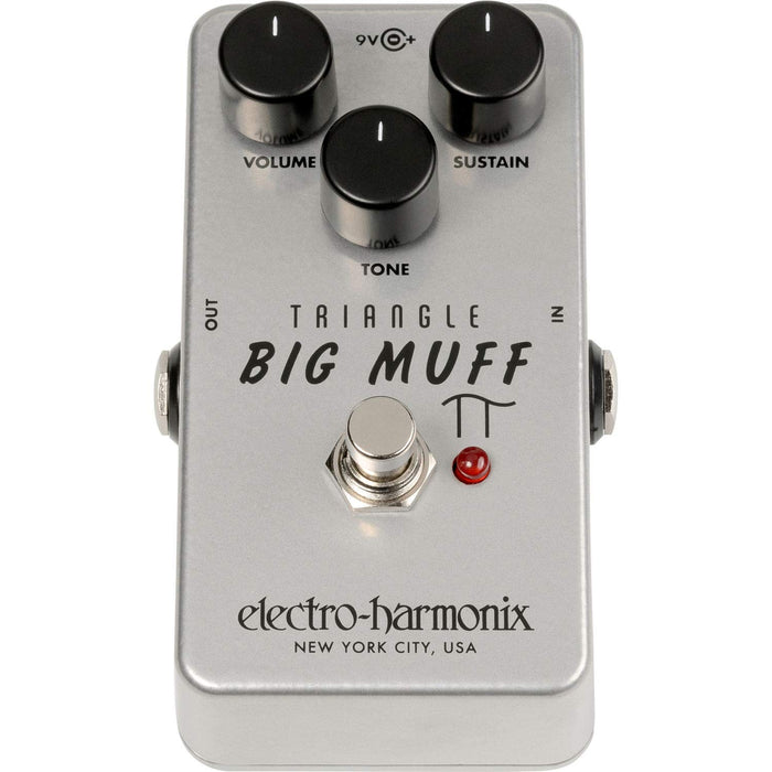 Electro-Harmonix Triangle Big Muff Reissued Fuzz Pedal (TRIBM)