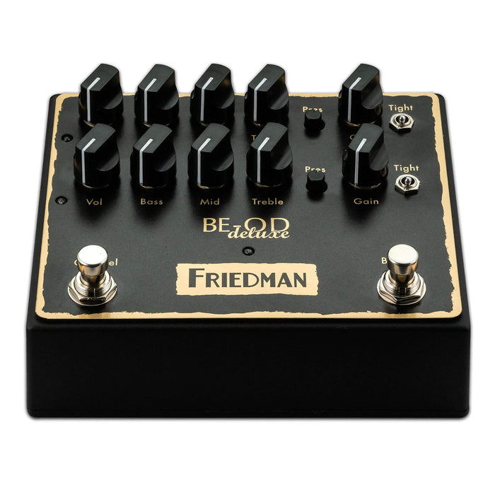 Friedman Deluxe Dual Overdrive Pedal (BE-OD)