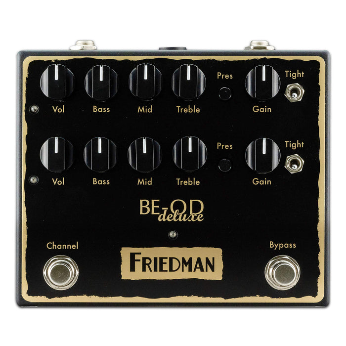 Friedman Deluxe Dual Overdrive Pedal (BE-OD)