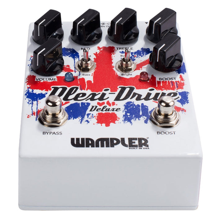 Wampler Pedals Plexi-Drive Deluxe V2 Distortion/Overdrive Effects Pedal