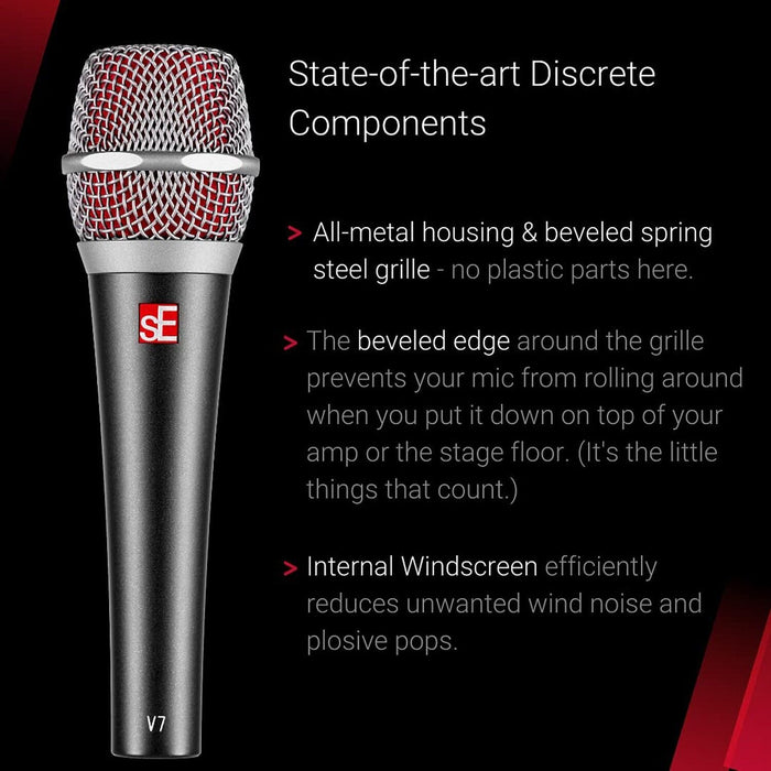 SE Electronics V7 Dynamic Supercardioid Microphone