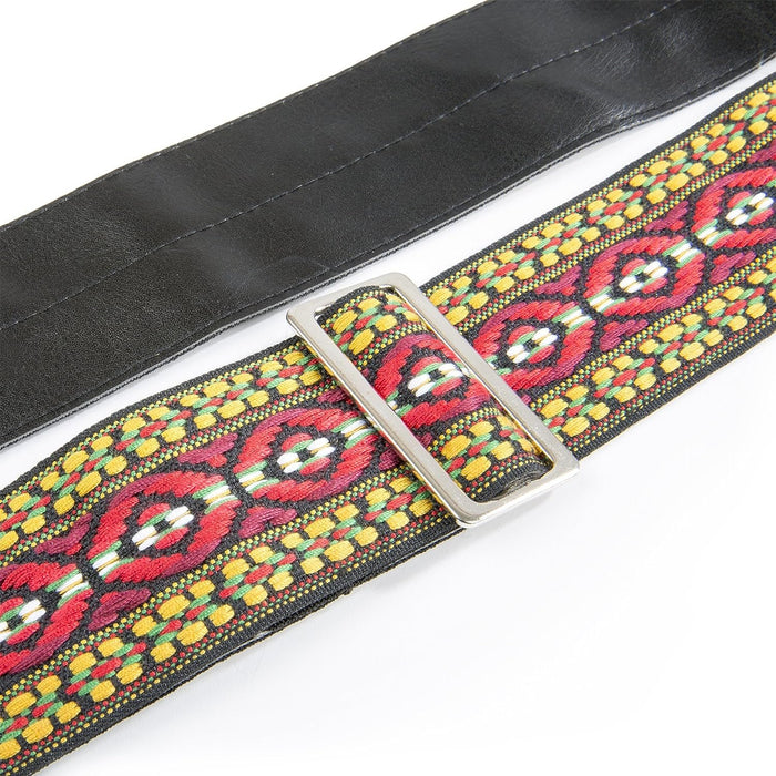 D’Andrea Ace Vintage Reissue Guitar Strap – Bohemian Red – Replica of Guitar ...