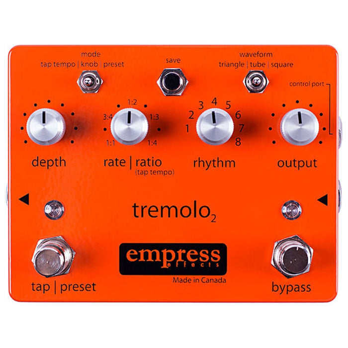 Empress Effects Tremolo2 Tremolo Guitar Effects Pedal (EMP-TREM)