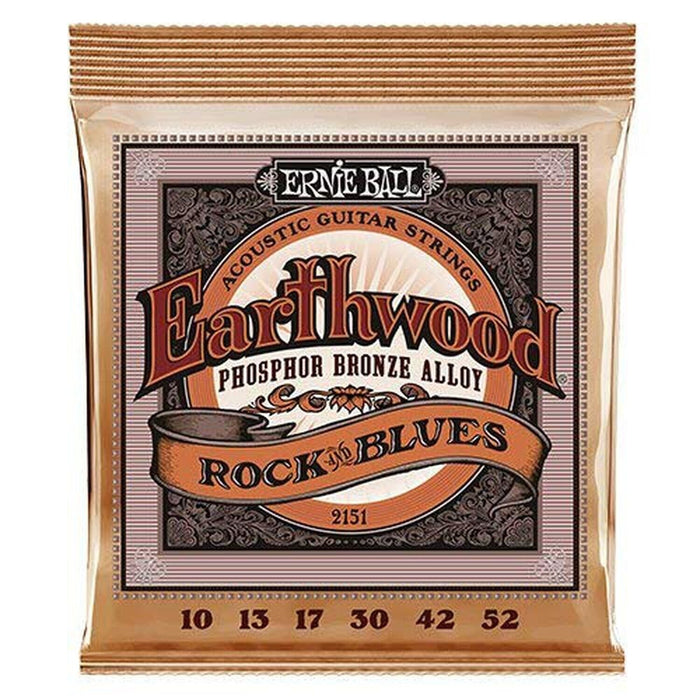 Ernie Ball Hybrid Slinky Acoustic Guitar Strings 10-52 (2 Packs)